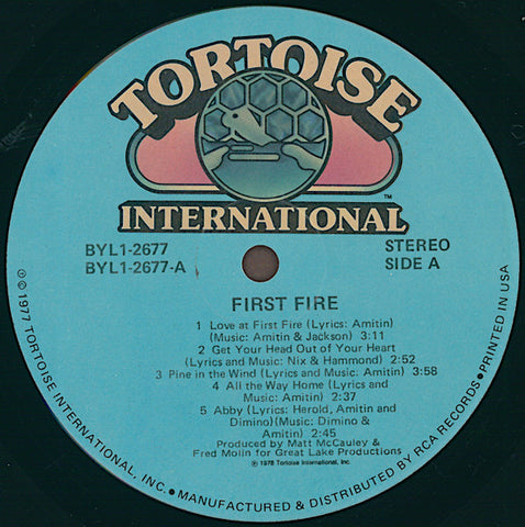 First Fire - First Fire (Vinyl)