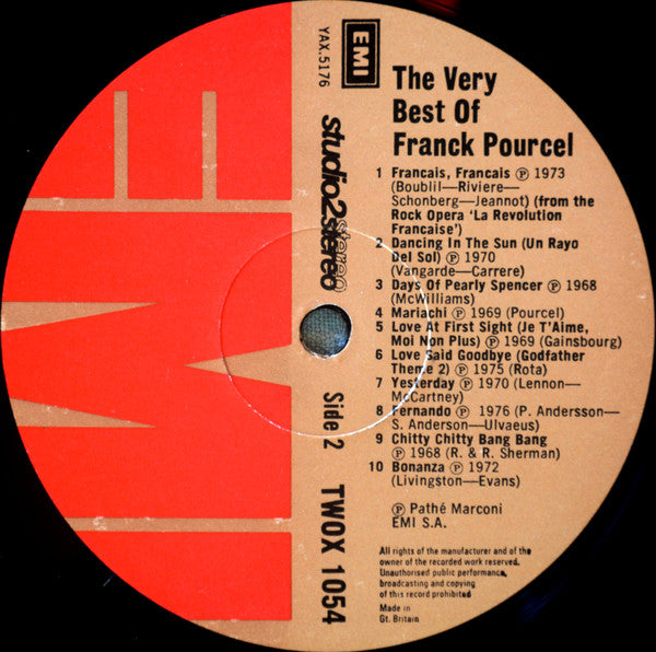 Franck Pourcel - The Very Best Of Franck Pourcel (Vinyl)