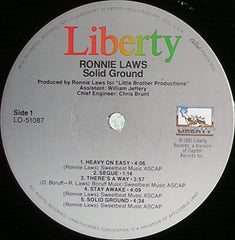 Ronnie Laws - Solid Ground (Vinyl)