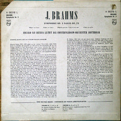 Johannes Brahms - Symphonie Nr. 2 D-dur Op. 73 (Vinyl) Image