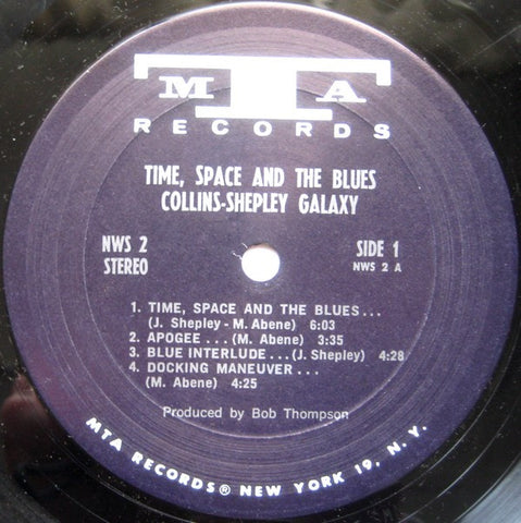 Collins-Shepley Galaxy - Time, Space And The Blues (Vinyl) Image