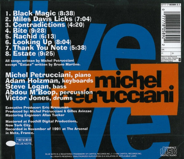 Michel Petrucciani - Live (CD) Image