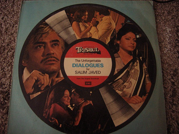 Salim-Javed - Trishul â€Žâ€“ The Unforgettable Dialogues By Salim Javed (Vinyl) Image