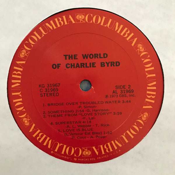 Charlie Byrd - The World Of Charlie Byrd (Vinyl) (2 LP) Image