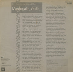 Raghunath Seth - The Many Splendoured Flute (Vinyl)