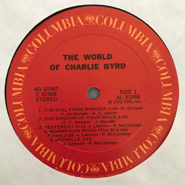 Charlie Byrd - The World Of Charlie Byrd (Vinyl) (2 LP) Image