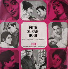 Khayyam, Sahir Ludhianvi - Phir Subha Hogi (45-RPM) Image