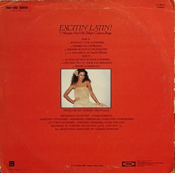 Tadaaki Misago & Tokyo Cuban Boys - Excitin' Latin! (Vinyl)