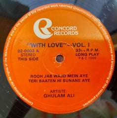 Ghulam Ali - With Love Ghulam Ali (Vinyl)