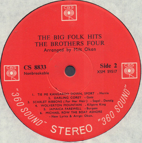 Brothers Four, The - The Big Folk Hits (Vinyl)
