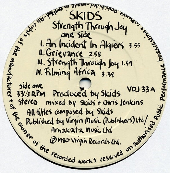 Skids - The Absolute Game (Vinyl) (2 LP) Image