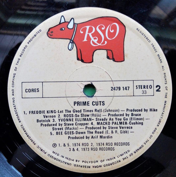 Various - RSO Prime Cuts (Vinyl)