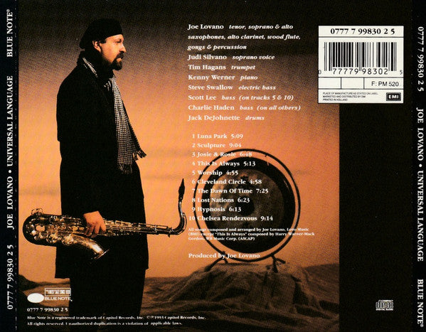 Joe Lovano - Universal Language (CD) Image