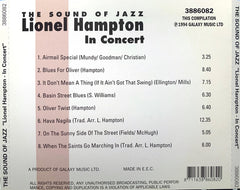 Lionel Hampton - Lionel Hampton In Concert (CD) Image