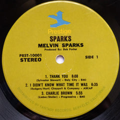 Melvin Sparks - Sparks! (Vinyl)