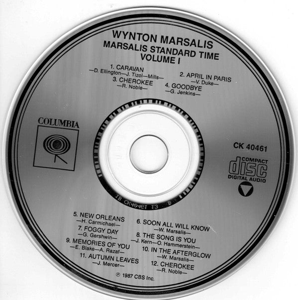 Wynton Marsalis - Marsalis Standard Time, Vol. 1 (CD) Image