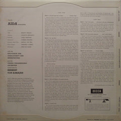 Giuseppe Verdi, Renata Tebaldi, Carlo Bergonzi, Giulietta Simionato, Cornell MacNeil, Wiener Philharmoniker, Herbert von Karajan - Aida Highlights (Vinyl) Image