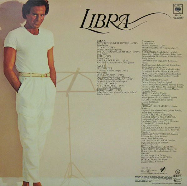 Julio Iglesias - Libra (Vinyl) Image