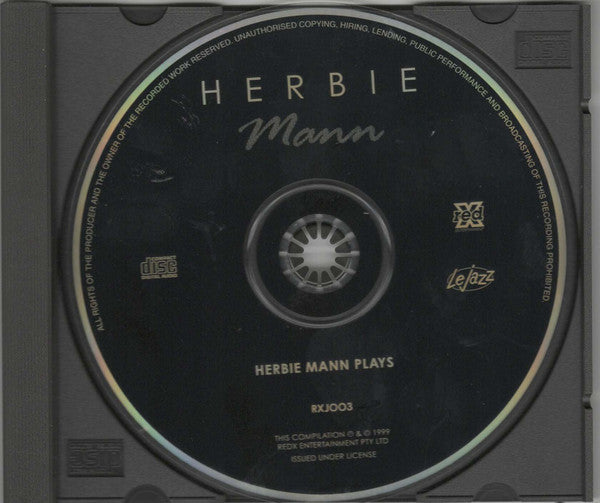 Herbie Mann - Herbie Mann Plays (CD)