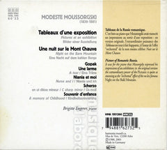 Modest Mussorgsky, Brigitte Engerer - Tableaux d'une exposition (CD)