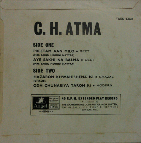 C.H. Atma - C.H. Atma  (45-RPM)