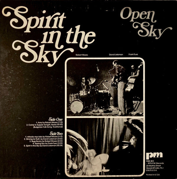 Open Sky - Spirit In The Sky (Vinyl) Image
