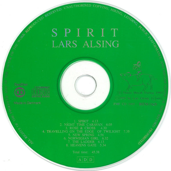 Lars Alsing - Spirit (CD)