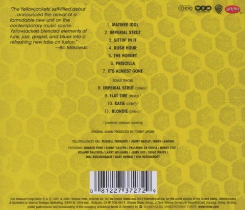 Yellowjackets - Yellowjackets (CD)