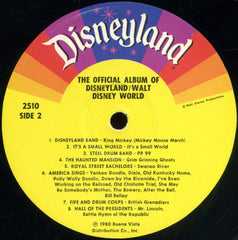 Various - The Official Album Of Disneyland/Walt Disney World (Vinyl)