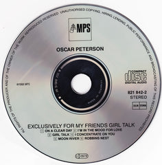 Oscar Peterson - Girl Talk (CD) Image