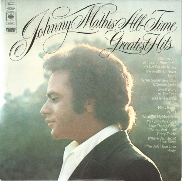 Johnny Mathis - Johnny Mathis' All-Time Greatest Hits (Vinyl) (2 LP) Image