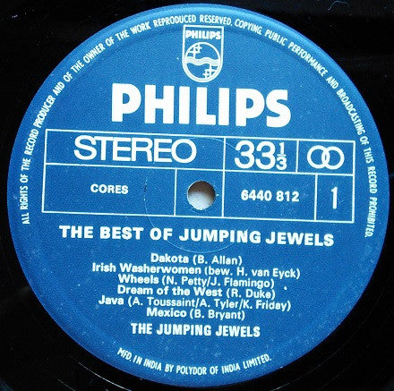 Jumping Jewels, The - The Best Of The Jumping Jewels (Vinyl)