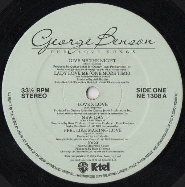 George Benson - The Love Songs (Vinyl)