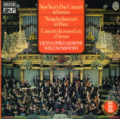 Wiener Philharmoniker, Willi Boskovsky - New Year's Day Concert In Vienna = Neujahrskonzert In Wien = Concert Du Nouvel An, A Vienne (Vinyl) (2 LP) Image