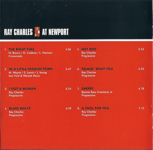 Ray Charles - Ray Charles At Newport (CD)