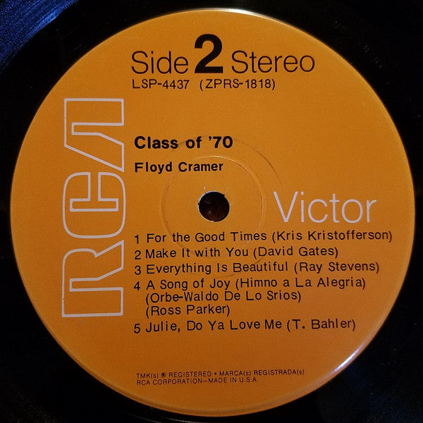 Floyd Cramer - Class Of '70 (Vinyl) Image