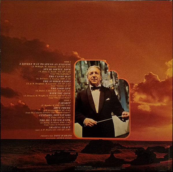 Mantovani And His Orchestra - An Evening With Mantovani (Vinyl) Image