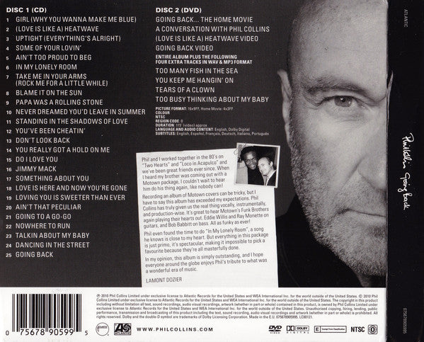 Phil Collins - Going Back (CD) (2)