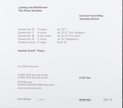 Ludwig van Beethoven - András Schiff - The Piano Sonatas, Volume V - Sonatas Opp. 31 And 53 (CD) (2)