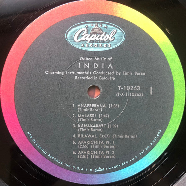 Timir Baran - Dance Music Of India (Vinyl)