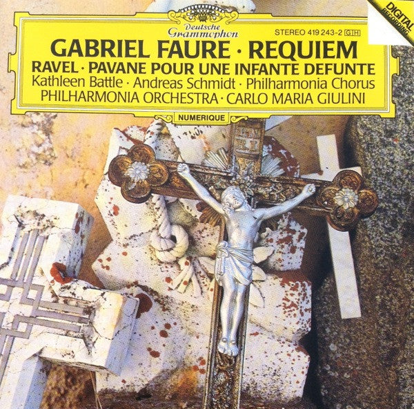 Gabriel Fauré / Maurice Ravel - Kathleen Battle, Andreas Schmidt (2), Philharmonia Chorus, Philharmonia Orchestra, Carlo Maria Giulini - Requiem / Pavane Pour Une Infante Défunte (CD)