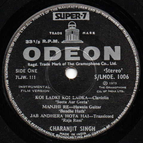 Charanjit Singh - Instrumental (Film Tunes) (45-RPM)