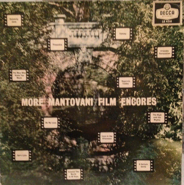 Mantovani And His Orchestra - More Mantovani Film Encores (Vinyl)