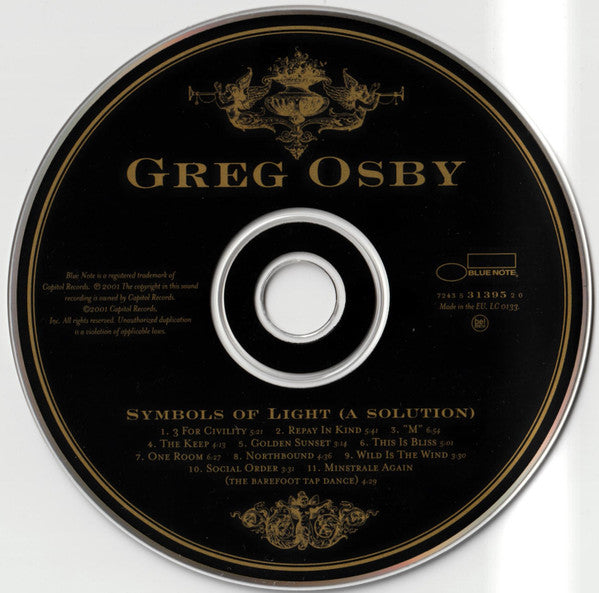 Greg Osby - Symbols Of Light (A Solution) (CD) Image