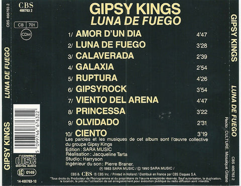 Gipsy Kings - Luna De Fuego (CD)