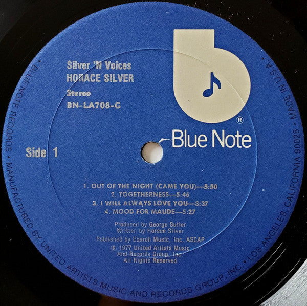 Horace Silver - Silver 'N Voices (Vinyl)