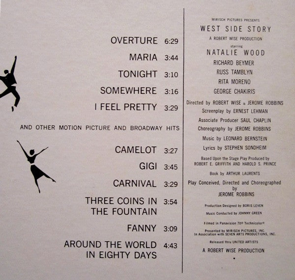 Ferrante & Teicher - Music From The Motion Picture West Side Story And Other Motion Picture And Broadway Hits (Vinyl) Image