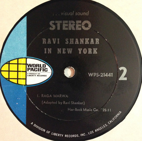 Ravi Shankar, Alla Rakha - Ravi Shankar In New York (Vinyl)