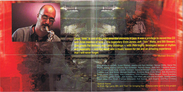 Michael Brecker - Time Is Of The Essence (CD) Image