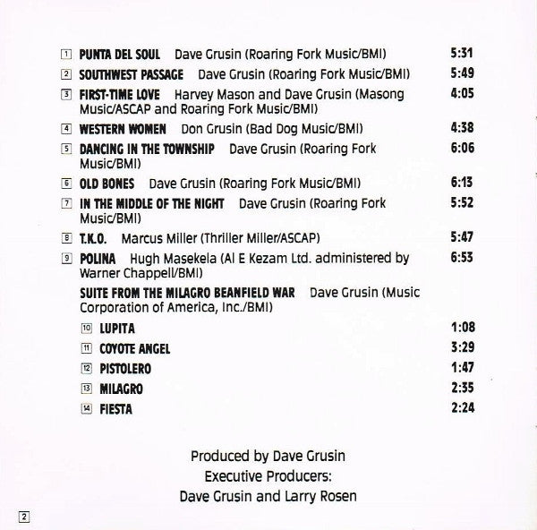 Dave Grusin - Migration (CD) Image